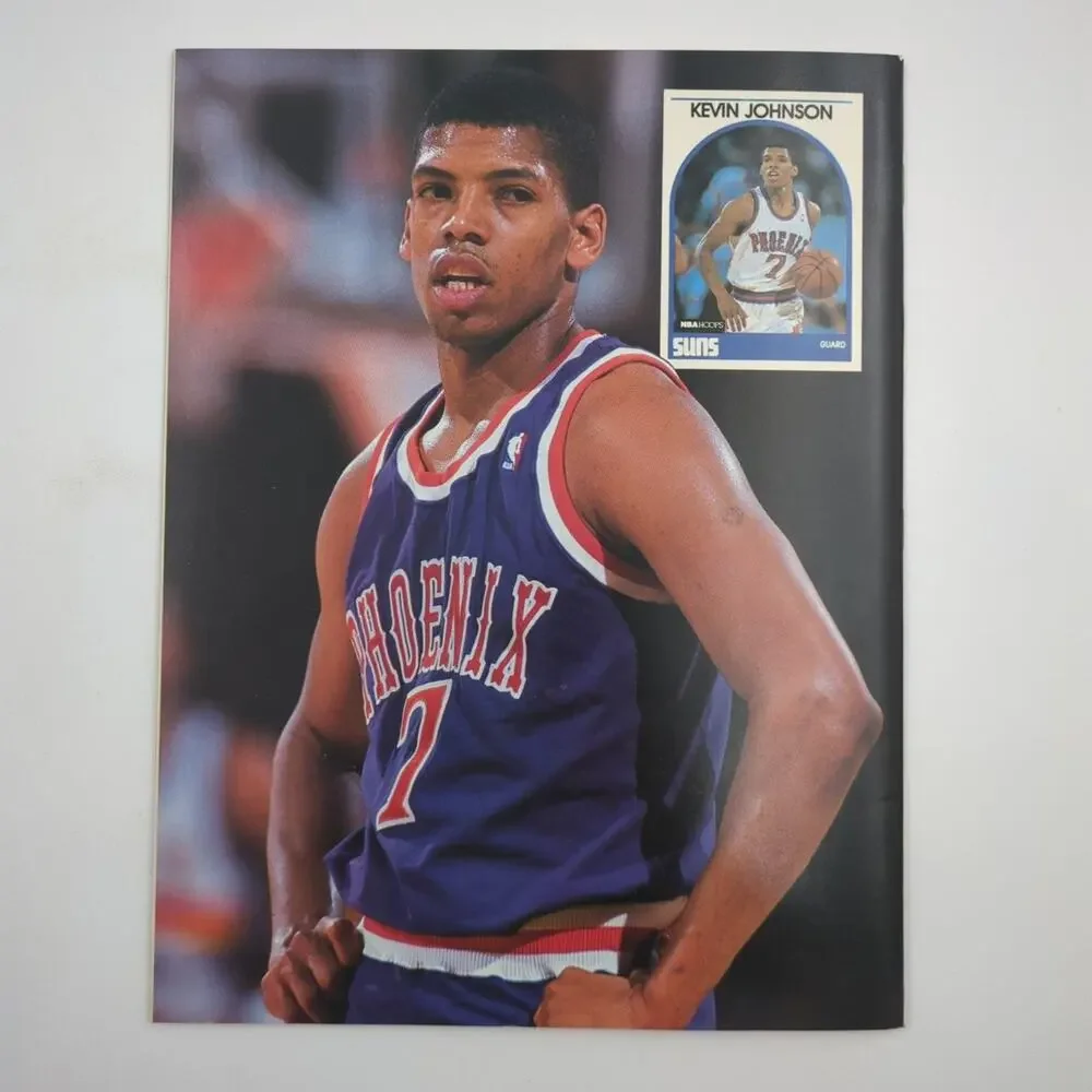 Beckett Basketball Card Magazine July August 1990 #3 Magic Johnson Cover